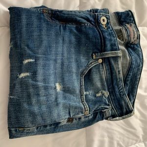 👖TORRID BOYFRIEND STRAIGHT JEAN - VINTAGE STRETCH MEDIUM WASH 14 EXTRA SHORT 👖